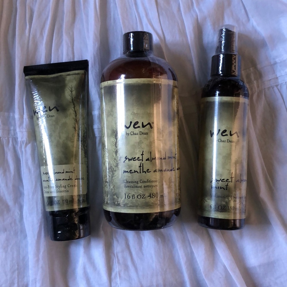 WEN Sweet Almond Mint Haircare Set (Sealed)